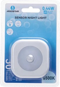 Aigostar  Lampka nocna z czujnikiem 6500K 3xAAA Lampka nocna z czujnikiem 6500K 3xAAA 5