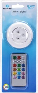 Aigostar  Lampka nocna 6500K RGB z pilotem zdalnego sterowania na 3 AAA Lampka nocna 6500K RGB z pilotem zdalnego sterowania na 3 AAA 5