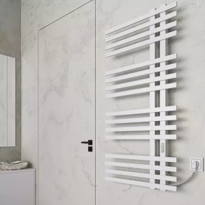 Grzejnik łazienkowy Kosser Elektrinis rankšluosčių džiovintuvas Kosser Brash 1000x600/12 ER, su laikmačiu, baltas (laidas dešinėje) 3