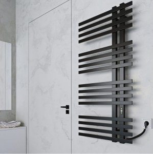 Grzejnik łazienkowy Kosser Rankšluosčių džiovintuvas Kosser Brash 1000x600/12 ER laikmatis juodas 3