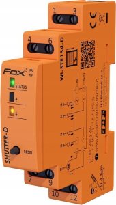 F&F FOX - Sterownik rolet na szynę DIN SHUTTER-D 2