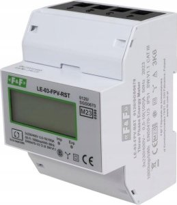 F&F Licznik  energii elektrycznej, dwukierunkowy LE-03-FPV-RST reset 2