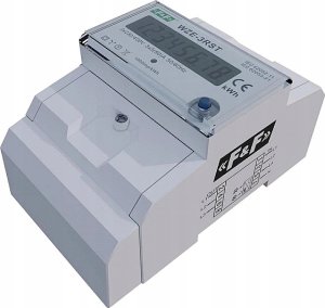 F&F Licznik energii elektrycznej 3-fazowy WZE-3RST reset 3