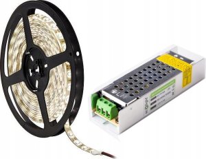 Taśma LED Ecolight Taśma LED 300 4.8W/m NIEBIESKA 12V IP20 /5m/ 2