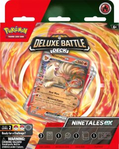Pokemon Karty Deluxe Battle Deck Ninetales ex 2