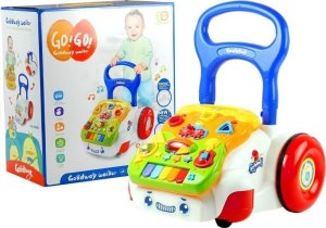 LeanToys Chodzik Pchacz Dla Dziecka Grający Odpinany Panel 1
