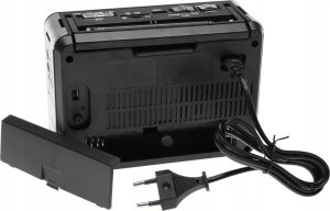 Radio Yermos Radio PRZENOŚNE Głośnik Bluetooth Latarka Zegar USB SD TF MP3 3759 7