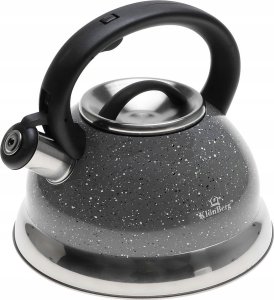 Yermos CZAJNIK Stalowy MARMURKOWY 3l z Gwizdkiem INDUKCJA Gaz 1011 1