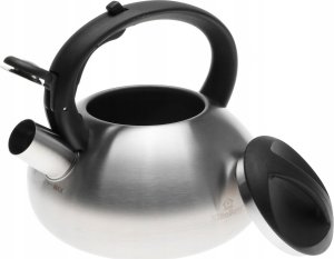 Yermos CZAJNIK Stalowy Satynowy 3l Z Gwizdkiem INDUKCJA Gaz 1021 3