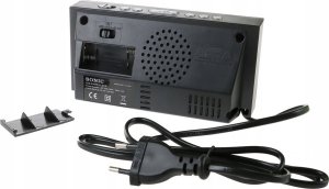 BUDZIK Zegar Cyfrowy Elektroniczny LED DUŻY Wyświetlacz 3155 4