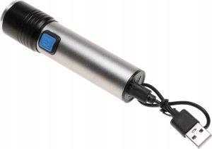 Latarka Yermos LATARKA Kieszonkowa LED ZOOM Ładowana USB 1052 4