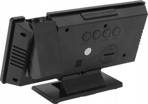 BUDZIK Zegar Cyfrowy z PROJEKTOREM Elektroniczny LUSTRO LED Termometr 4251 6