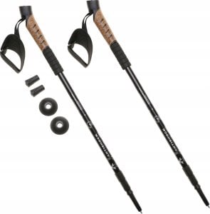 Yermos KIJKI Trekkingowe NORDIC WALKING Do Chodzenia Kije REGULOWANE 135cm 2664 1