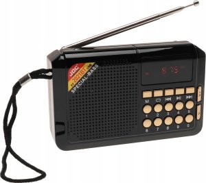 Radio Yermos Radio PRZENOŚNE Cyfrowe SOLARNE Małe FM Głośnik Bluetooth MP3 USB 4356 1