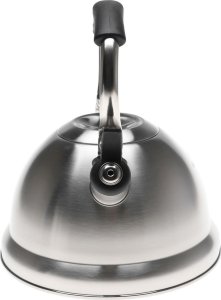 Yermos CZAJNIK Stalowy Satynowy 3l Z Gwizdkiem INDUKCJA Gaz SKŁADANA Rączka 1031 3