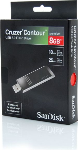 Pendrive SanDisk CRUZER CONTOUR 8GB 4