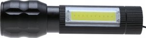 Latarka Yermos LATARKA Kieszonkowa LED XPE COB ZOOM Ładowana USB 2066 3