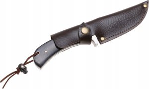 Yermos NÓŻ MYŚLIWSKI Taktyczny WOJSKOWY KABURA wzór DAMAST N579 5