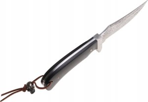 Yermos NÓŻ MYŚLIWSKI Taktyczny WOJSKOWY KABURA wzór DAMAST N579 6