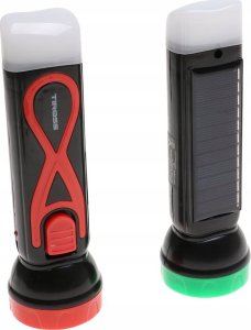 Latarka Yermos LATARKA SOLARNA Akumulatorowa Ładowana USB SMD LED 1W SOLAR 2222 3