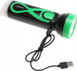 Latarka Yermos LATARKA SOLARNA Akumulatorowa Ładowana USB SMD LED 1W SOLAR 2222 5