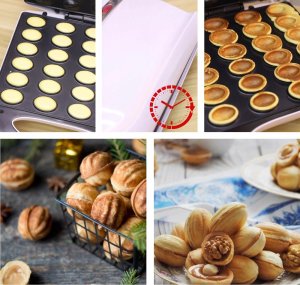 Opiekacz Yermos OPIEKACZ Do ORZESZKÓW Ciastek Forma Orzeszki Ciastka 1400W 24szt 3300 3