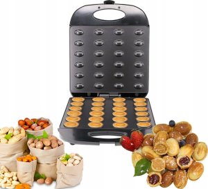 Opiekacz Yermos OPIEKACZ Do ORZESZKÓW Ciastek Forma Orzeszki Ciastka 1400W 24szt 3300 5