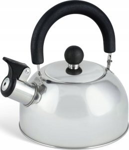 Yermos CZAJNIK Stalowy z Gwizdkiem POŁYSK 1,2l INDUKCJA Gaz 1341 1