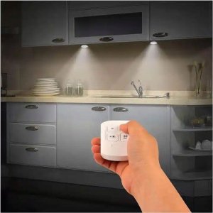 Yermos LAMPKI LED Bezprzewodowe Lampka Meblowa COB Pilot 3szt Zestaw 735 4