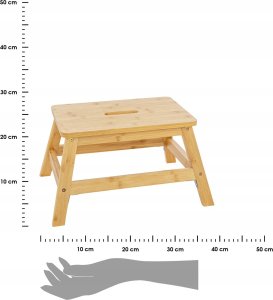 5five Stołeczek drewniany BAMBOO, 1 stopień 3