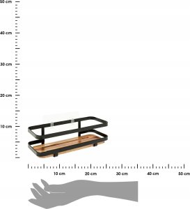 5five Półka pod prysznic bez wiercenia BLACKACIA, 25,5 x 10 x 8 cm 3