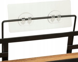 5five Półka pod prysznic BLACKACIA, bez wiercenia, 25,5 x 15,5 x 30 cm 7