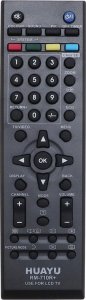Pilot RTV Yermos PILOT Do TV Telewizora JVC Uniwersalny LCD RM-710R 1