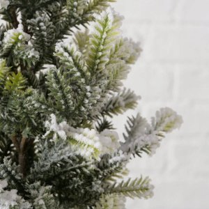 Boltze Home Sztuczna choinka w jutowej doniczce TANNE, 40 cm 3