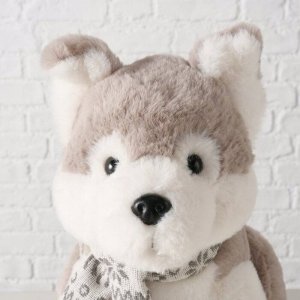 Boltze Home Pluszowy piesek w szaliku BELLO, 28 cm 3