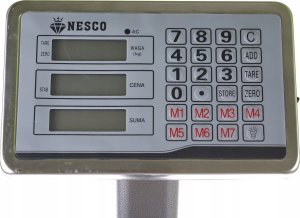 Yermos WAGA 150kg 10g MAGAZYNOWA Platformowa 30x40 ELEKTRONICZNA Sklepowa 01W 6