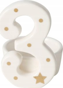 Boltze Home Świeczniki adwentowe z cyframi NUMERO 13