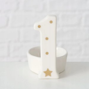 Boltze Home Świeczniki adwentowe z cyframi NUMERO 5