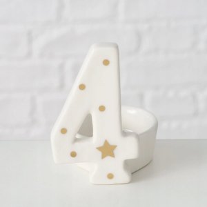 Boltze Home Świeczniki adwentowe z cyframi NUMERO 8