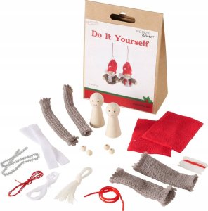 Boltze Home Zestaw DIY do samodzielnego stworzenia ozdób, 2 ludziki 1