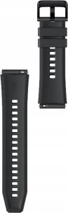 Pasek silikonowy do Huawei Watch GT 2/3/4/2 Pro/3 Pro/4 Pro/GT 2e 46mm - czarny 4