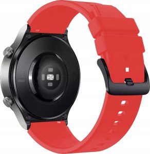 Pasek silikonowy do Huawei Watch GT 2/3/4/2 Pro/3 Pro/4 Pro/GT 2e 46mm - czerwony 1