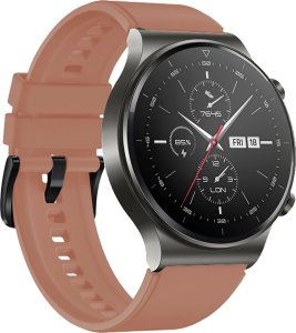 Pasek silikonowy do Huawei Watch GT 2/3/4/2 Pro/3 Pro/4 Pro/GT 2e 46mm - bordowy 2