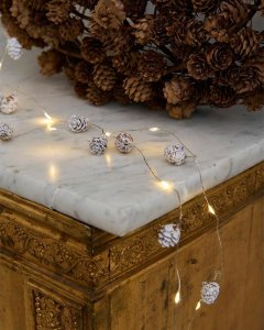 Lampki choinkowe Sirius Molly Cone snow, 20LED, 2M+30 cm 2