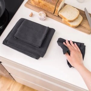 Olsen Home OlsenHome - Vaffel Karklude 28x28cm - 3 Pak Magnet Grey 3