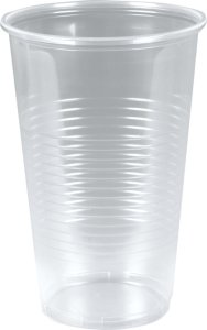 Vrige Plastikglas blød 50cl PP (øl) 50stk/ps (målestreg 0,5) Transparent 1x1x1mm (50EA) 1