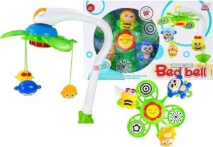 LeanToys Karuzelka do Łóżeczka z Pozytywką Bed Bell 2w1 LEAN Toys 1