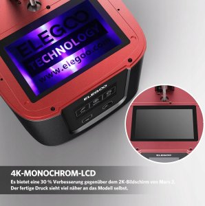 Drukarka 3D Phrozen ELEGOO Mars 3 MSLA drukarka 3D 6,66 cala mono LCD 4K 3