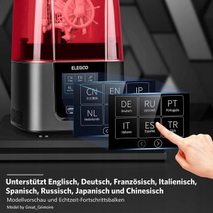 Drukarka 3D Phrozen ELEGOO Mars 3 MSLA drukarka 3D 6,66 cala mono LCD 4K 6