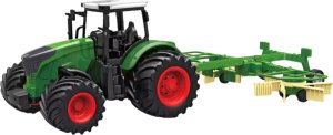ProNice Traktor Z Zgrabiarką Maszyna Rolnicza Model Pojazdu 1:24 Farma Zestaw 2